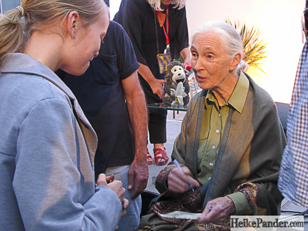 Signierstunde mit Jane Goodall
