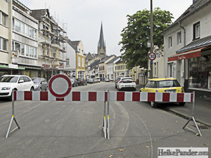 Flooding in Bonn-Mehlem