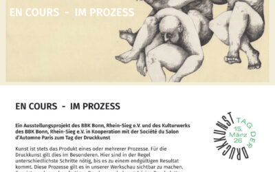 Ausstellung „EN COURS – IM PROZESS“ im „Pumpwerk“ Siegburg, BBK Bonn